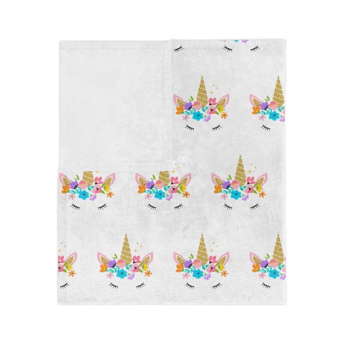 Luxurious Stitched Minky Fleece Blanket for Cozy Elegance