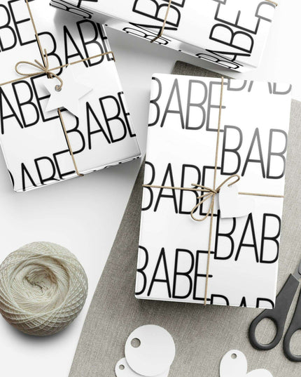 Chic Customizable Eco-Conscious Gift Wrap Collection