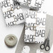 Chic Customizable Eco-Conscious Gift Wrap Collection