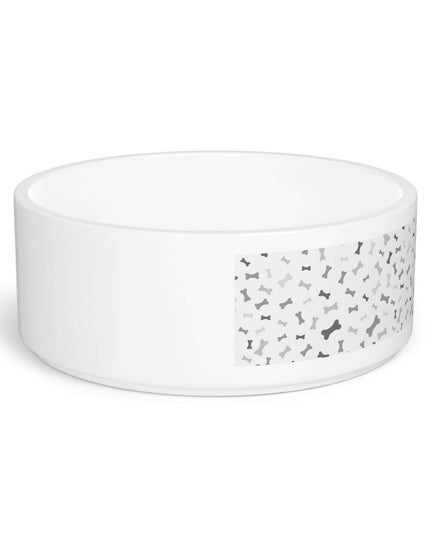 Chic Handcrafted Ceramic Pet Dining Bowl with Artistic Design