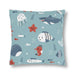 Colorful Weatherproof Floral Pillow Set for Stylish Outdoor Living