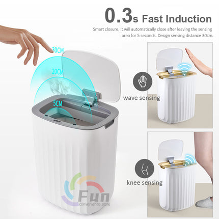 Smart Sensor Trash Can with Auto-Open Lid