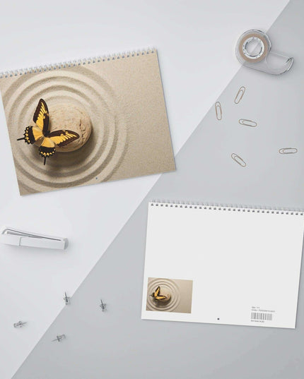 Zen Masterpieces 2024 Artistic Wall Calendar - Elevate Your Space with Elegance