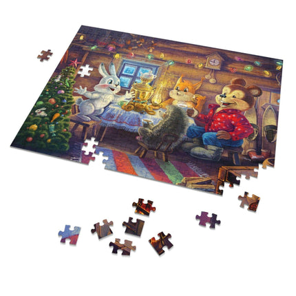 Holiday Cheer Jigsaw Puzzle - Premium Family Fun