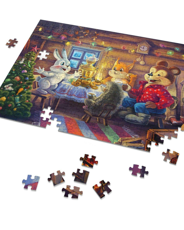 Holiday Cheer Jigsaw Puzzle - Premium Family Fun