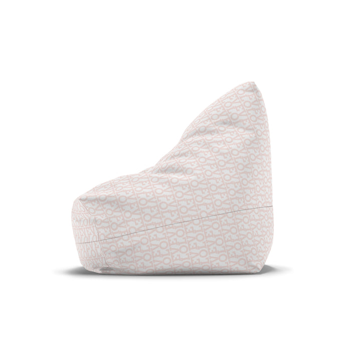 Valentine LOVE Customized Bean Bag Chair Slipcover - Premium Fabric