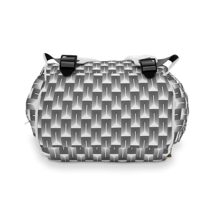 Très Bébé Geometric Luxury Diaper Backpack for Stylish Parents