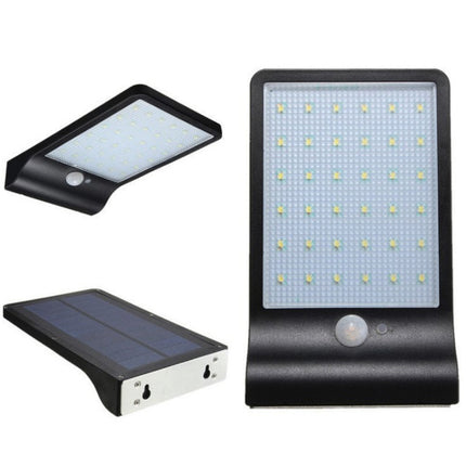 Solar Powered Outdoor Garden Light with 36 LEDs and 2200mAh Battery