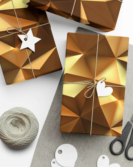 Elegant 3D Handmade Gift Wrap Paper Collection - Available in Matte & Satin Finishes - Proudly Made in the USA