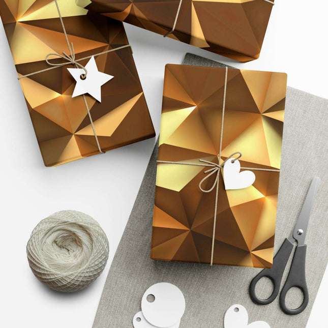 Elegant 3D Handmade Gift Wrap Paper Collection - Available in Matte & Satin Finishes - Proudly Made in the USA