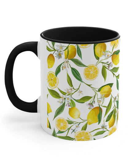 Sunrise Serenity 11oz Ceramic Coffee Mug with Kireiina Accent