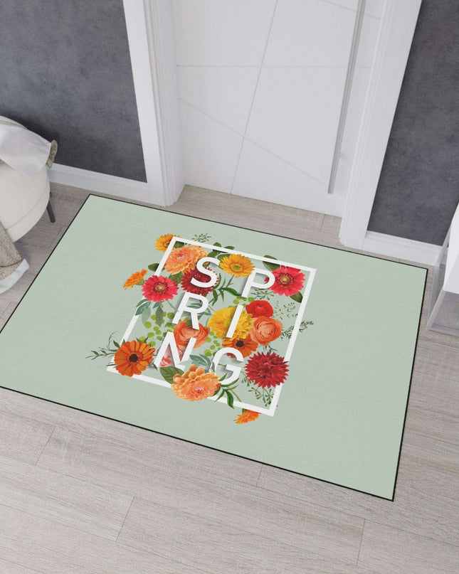 Elegant Black Edged Geometric Luxury Rug - Premium Home Accent Decor