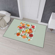 Elegant Black Edged Geometric Luxury Rug - Premium Home Accent Decor