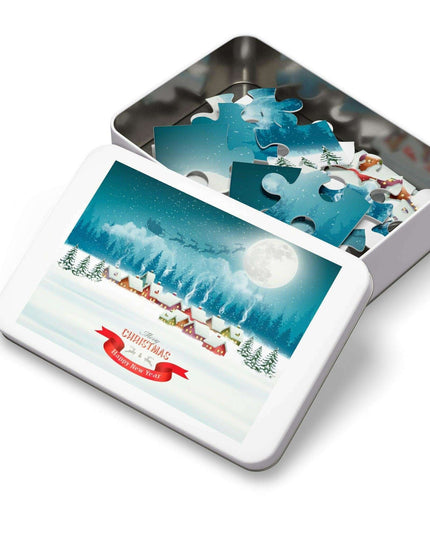 Holiday Joy Puzzle Collection - Perfect Family Activity for Christmas Fun