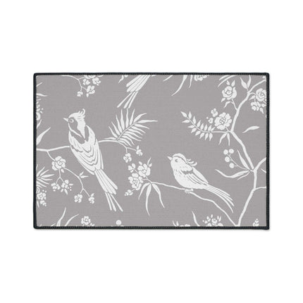 Chic Customizable Nordic Birds Floor Mat for Contemporary Home Styling