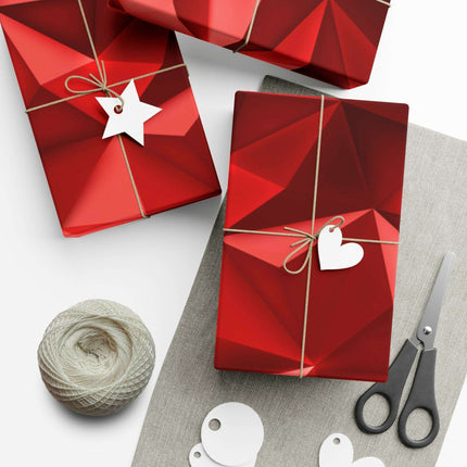 Eco-Friendly Elegance: Luxe Christmas Gift Wrap Set in Matte & Satin