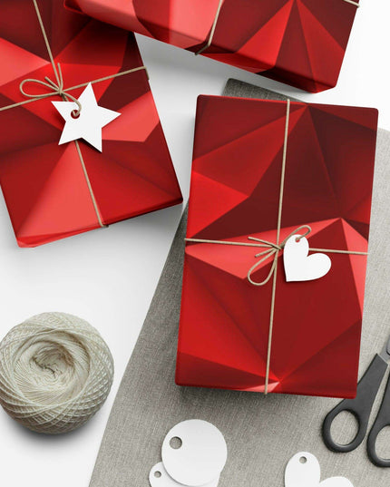 Eco-Friendly Elegance: Luxe Christmas Gift Wrap Set in Matte & Satin