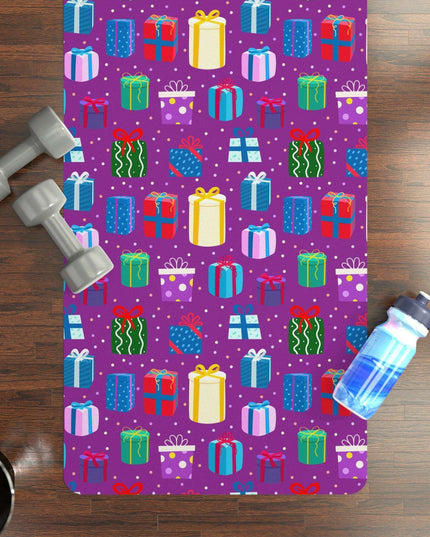 Customized Festive Yoga Mat for Enhanced Comfort and Stability