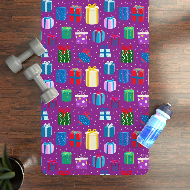Customized Festive Yoga Mat for Enhanced Comfort and Stability