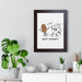 Eco-Chic Framed Art Print: Elevate Your Space with Sustainable Style