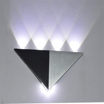 Aluminum Triangle LED Wall Light 12V For Home Decor