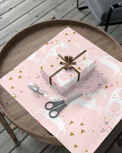 Chic Pink Artisan Gift Wrap Set - Handcrafted in the USA