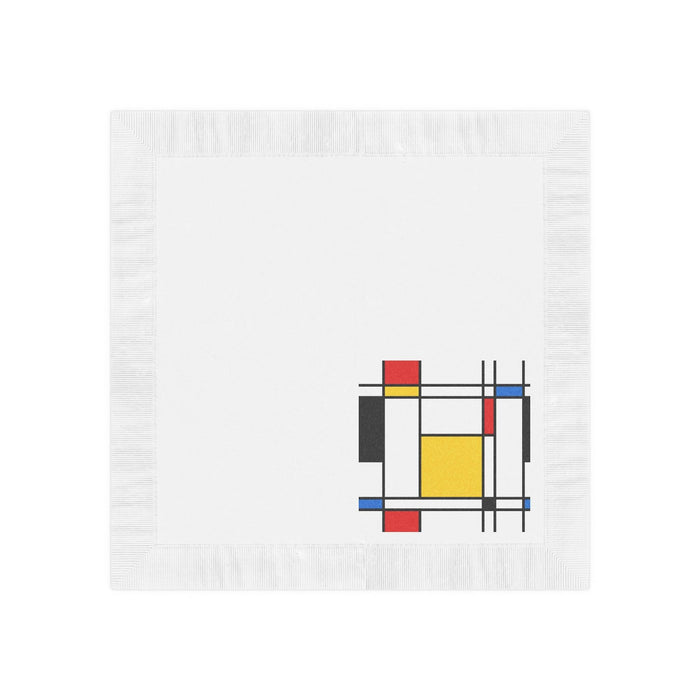 Elegant Embossed White Napkins for Upscale Events