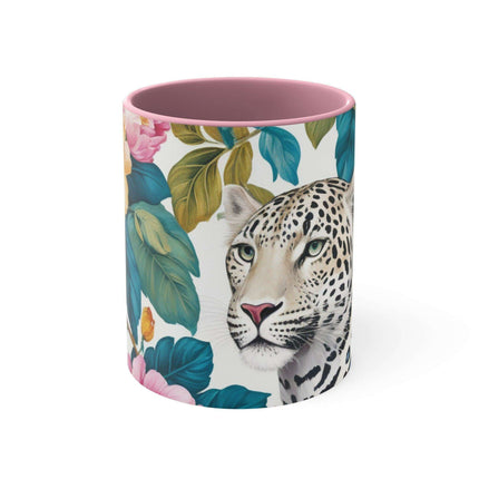 Chic Kireiina Two-Tone Ceramic Coffee Cup - Eye-Catching 11oz Mug