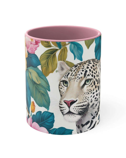 Chic Kireiina Two-Tone Ceramic Coffee Cup - Eye-Catching 11oz Mug