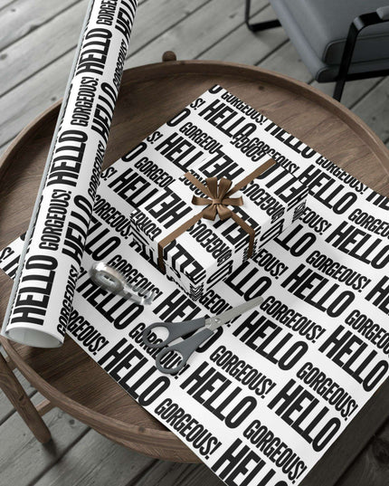 Personalized Elegant Gift Wrap Paper - Elevate Your Gifting Experience