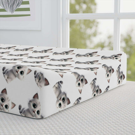 Personalized Elegant Baby Changing Pad Cover by Maison d'Elite