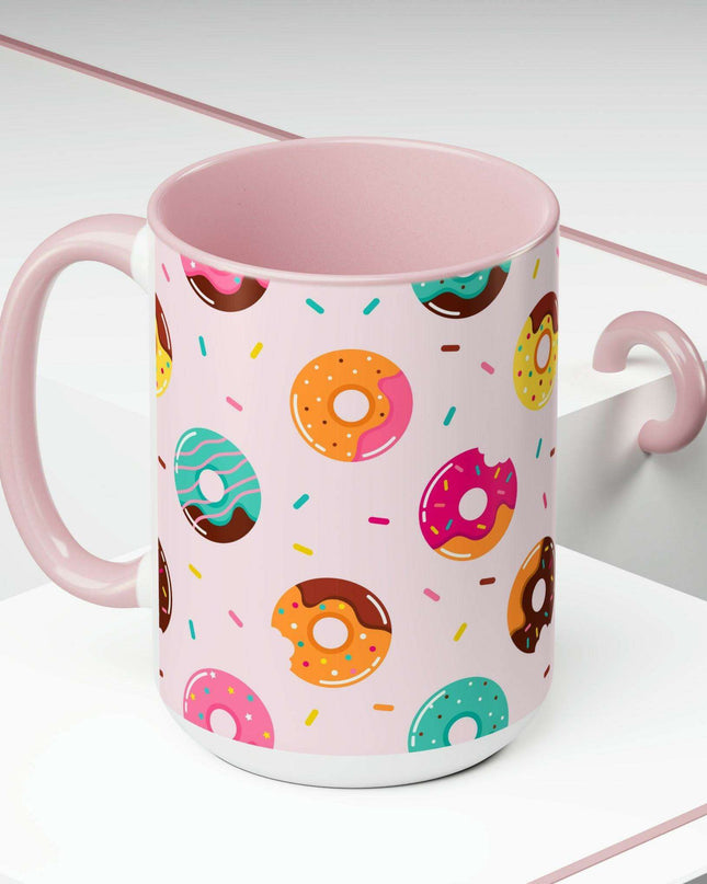 Sophisticated Two-Tone Ceramic Mug Collection - 15oz by Maison d'Elite