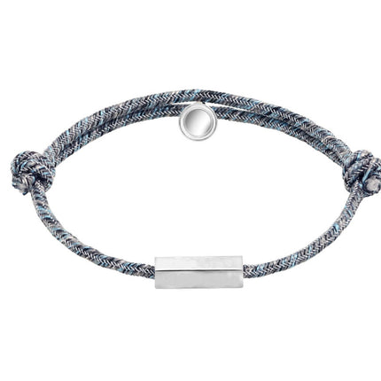 Peekaboo Studio Customized Stainless Steel Couples Name Bracelet
