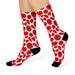 Cozy Chic Unisex Printed Crew Socks - Stylish Comfort for All-Day Wear