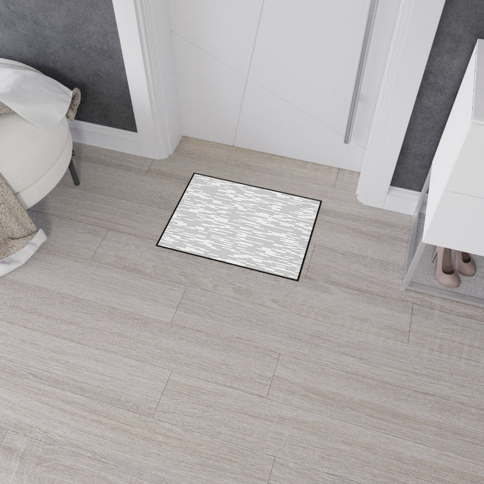 Luxurious Geometric Floor Mat with Anti-Skid Base by Maison d'Elite