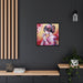 Eco-Chic Japanese Canvas Art Set in Modern Black Frame