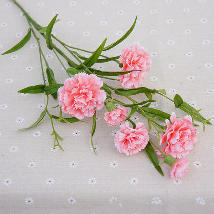 Peekaboo Studio Carnation Artificial Flower - Realistic & Durable Déco