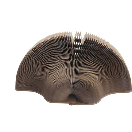 Cat Scratching Board Curved 50cm Diameter Corrugated Paper