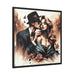 Romantic Elegance - Stylish Matte Canvas Wall Art