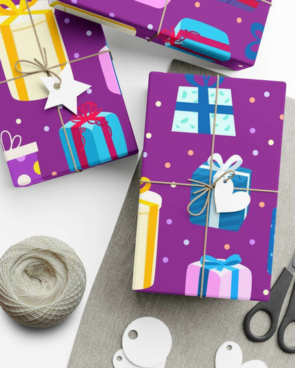 Exquisite Handcrafted 3D Holiday Gift Wrapping Paper Collection - Premium Matte & Satin Finishes Made in the USA