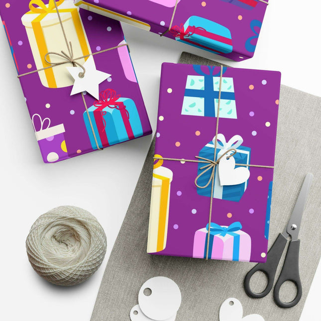 Exquisite Handcrafted 3D Holiday Gift Wrapping Paper Collection - Premium Matte & Satin Finishes Made in the USA