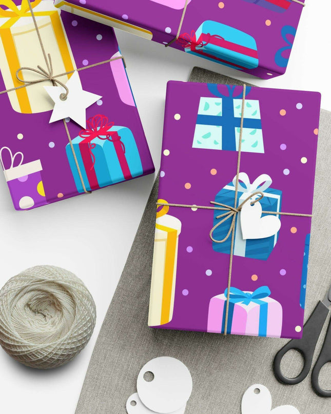 Exquisite Handcrafted 3D Holiday Gift Wrapping Paper Collection - Premium Matte & Satin Finishes Made in the USA