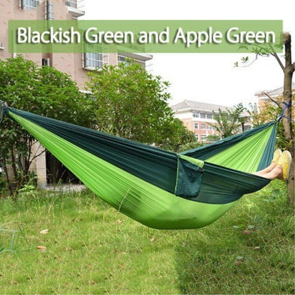 Portable Nylon Parachute Hammock for Backpacking — One Person, 150 kg