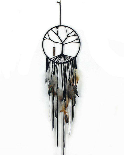 Enchanting Tree of Life Dream Catcher - Serene Decor for Children's Rooms