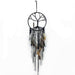 Enchanted Tree of Life Dream Catcher with Black Feathers - Mystical Dreamcatcher for Kids' Room
