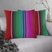 Colorful Water-Resistant Floral Outdoor Cushion Set with Hidden Zipper