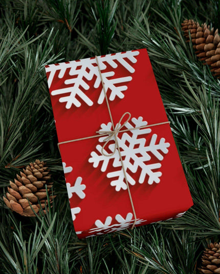 Elegant Customizable 3D Christmas Gift Wrap Set with Matte & Satin Finishes by Maison d'Elite