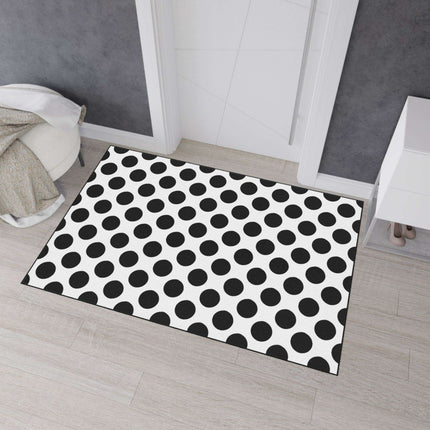 Personalized Polka Dot Area Rug: A Stylish Home Accessory