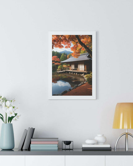 Tranquil Japanese Zen Garden Wall Art - Eco-Friendly Decor for a Serene Home