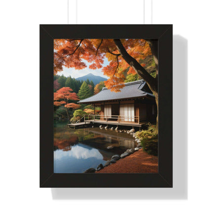 Tranquil Japanese Zen Garden Wall Art - Eco-Friendly Decor for a Serene Home